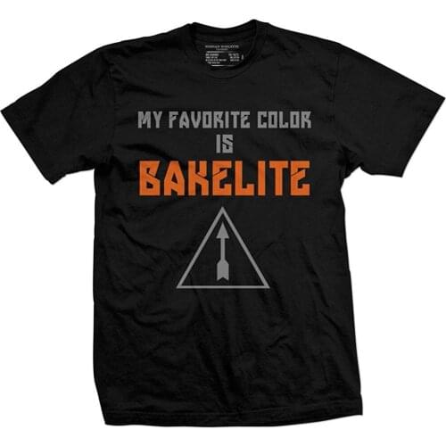 Bakelite MenS T-Shirt new Design Men Tee Shirt Tops Short Sleeve Cotton Fitness T-Shirts Distressed T Shirt
