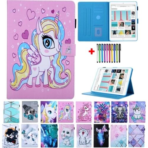 Case For Amazon Fire HD 10 Plus Case 2021 10.1 inch Tablet Cute Unicorn Cat Cover For Kindle Fire HD 10 Case 2019 Soft TPU Shell
