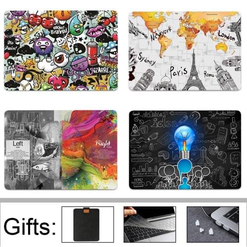 Sanmubaba 2020 Laptop Case For Macbook Air Pro 11 12 13 15 16 With Touch Bar For Apple Mac book Air 13 A2179 A1932 A1466 funda