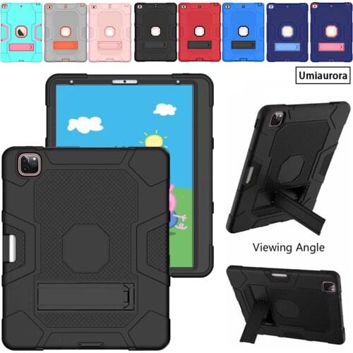 Kids Safe Shockproof Heavy Duty Case For IPad Air 4 10.9 Pro 11 12.9 4th Generation 2018 2020 Tablet Protective Stand Case Funda