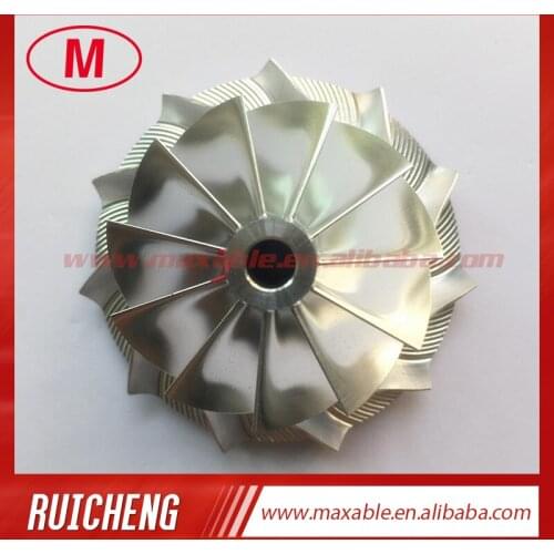 GT15-25 735492-0002J 36.30/49.00mm 11+0 blades turbo billet/milling/aluminum 2618 compressor wheel for 757042-0011/0013/0014