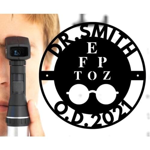 Personalized Optometrist Sign,Optometrist Sign,Optometrist Gift,Opthamologist Gift,Eye Doctor Gifts,Optometrist Graduation Gift