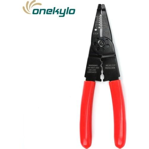 Wire Stripper Multi-Function Tool Cutting Cables Screws Gripping Serrate Crimper Cutter Plier Stripping Wires Crimping Terminals