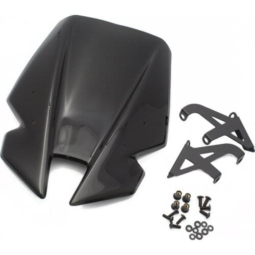 Windscreen Windshield Mounting Bracket For YAMAHA MT-09 FZ-09 FZ09 2017 Motorcycles Black Front