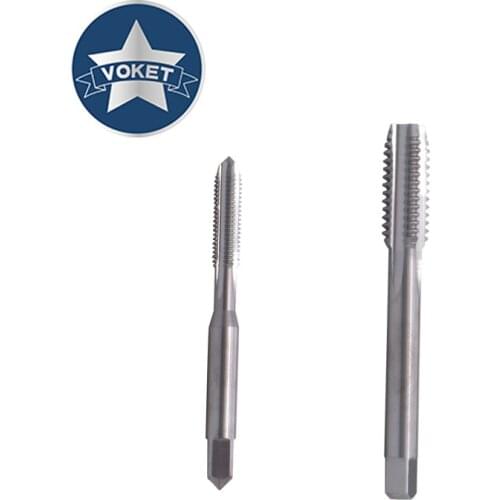 Metric Tungsten Steel Straight Groove Tap M2 M2.5 M3 M4 M5 M6 M8 M10 M12 X0.8 X1.25 X1.75 Machine Screw Thread Taps HRC 55°-62