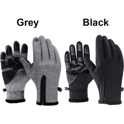 Unisex Winter Thermal Outdoor Sports Waterproof Windproof Screen Induction Glove Bike Sport Gloves 2019 Winter перчатки мужские