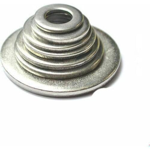 100Pcs M2 M2.5 M3 M3.5 M4 M5 M6 M8 304 Stainless Steel Flat Machine Washer Plain Washer