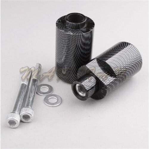 Motorcycle Racing No Cut Crash Pads Fairing Frame Protectors Slider Carbon Fiber Fit For 2004-2005 Suzuki GSXR 600 / 750