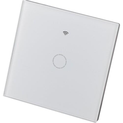 Wifi Touch Switch Works With Alexa And Google Hub Tuya No Capacitor Panel Sensor Home Remote Control Offices Wall App Smart Life