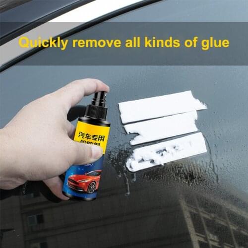 Car Sticky Residue Remover Auto Window Film Adhesive Sticker Spray Glue Remover Agent Cleaning Products