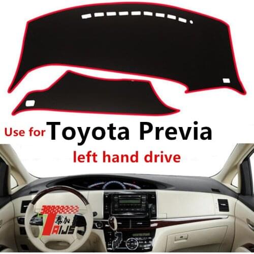 TAIJS Factory Anti dust Sport Polyester Fibre Car Dashboard Cover For TOYOTA Previa left hand drive