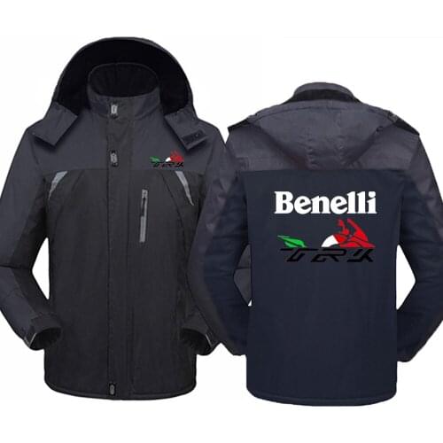 2021Benelli TRK 502X Print Jackets Windbreaker Waterproof Warm Outdoor Couples Cold-Proof Mountaineering Casual Hoodies Coat