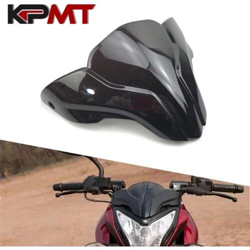 Motorcycle Windshield For BAJAJ Pulsar NS200 NS 200 200NS Deflectors Protector Accessories Chrome WindScreen