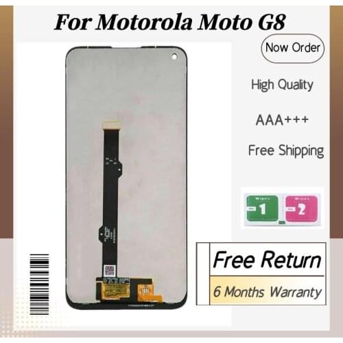LCD Display 6.4" For Motorola Moto G8 XT2045-1 XT2045-2 XT2045-5 Touch Screen Digitizer Assembly Replacement Parts