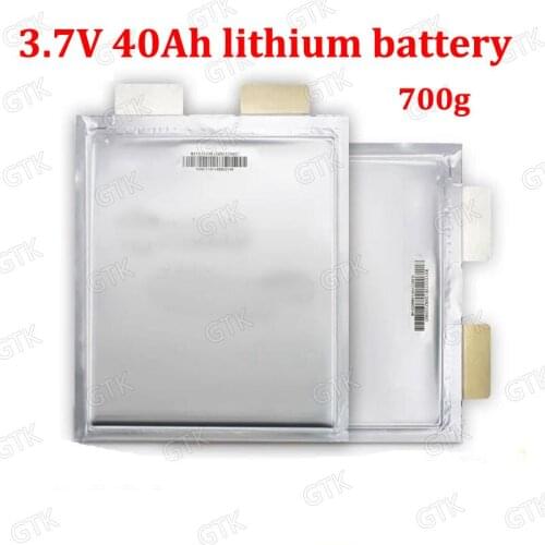 10pcs 3.7v 40ah li po no 3.7v 50ah lithium batterie for DIY 36v 200Ah power tool Solar energy storage scooter Golf car speak