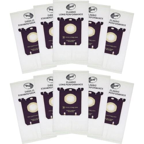 10Pcs/lot Dust Bag Vacuum Cleaner bag For Philips Electrolux FC8202 FC8204 FC9087 FC9088 HR8354 HR8360 HR8378 HR8426 HR8514