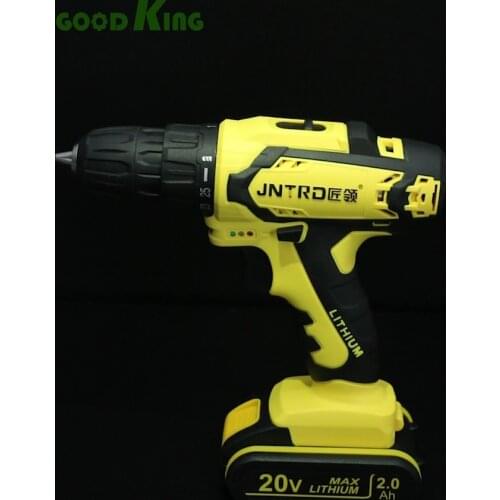 Srunv 11pcs 20V Drill Tools box with Cordless brushless Angle grinder (plastic box) single power