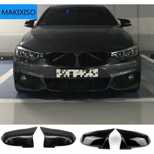 For BMW 1 2 3 4 X M Series Rear View Side Mirror Cover F20 F21 F22 F23 F30 F32 F36 X1 E84 F87 M2 Carbon Style Car Accessories