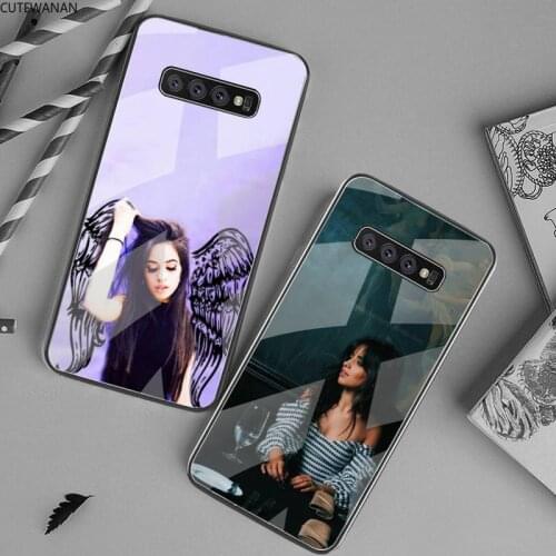 AMERICA Camila Cabello SINGER Phone Case Tempered Glass For Samsung S20 Plus S7 S8 S9 S10 Plus Note 8 9 10 Plus