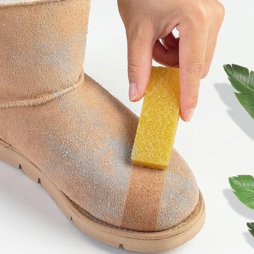 1PC Cleaning Eraser Suede Shoes Stain Sheepskin Matte Leather Fabric Cleaning Care Shoe Brush Rubbing Cleaner Cleaning Tool