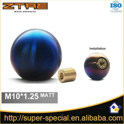 Matt M10 x 1.25 Full Titanium shift knobs/Jdm gear knob/knob handle For Mitsbi*shi M@zda Infini*ti Niss@n Hyund@i