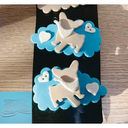 Metal bow pin mold, clip handmade paper scrapbook, card scrapbook photo album, knife mold art photo album