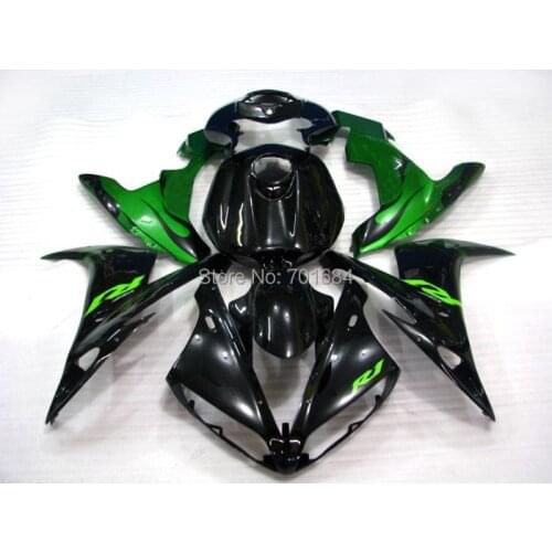 Fashion Green Motorcycle Bodywork Fairing Injection Mold For 2004 2005 2006 YAMAHA YZF1000 R1 04-06 05 (11) [CK821]