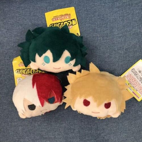 My Hero Academia head stuffed plush coin bag handbag money small bags cartoon girls boy unisex gift new