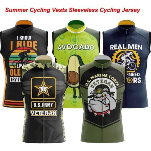 SPTGRVO LairschDan 2021 new summer cycling vests sleeveless cycling jersey mens bike pro team road bicycle cycling Jacket man