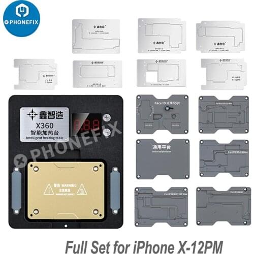 MECHANIC iT3 BGA Reballing Preheating Platform For iPhone X-12 PRO MAX Motherboard Layered/IC Chip BGA Stencil/Dot Matrix Repair