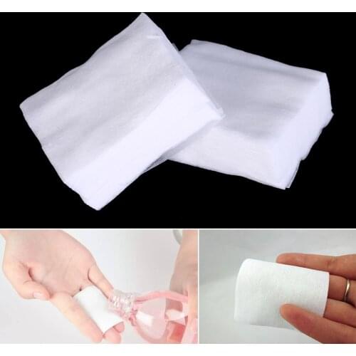 100Pcs Makeup Puff Cosmetic Makeup Remover Wipes Face Cotton Pads Health Skin Care Organic Cotton Pads Facial Cut Cleansing