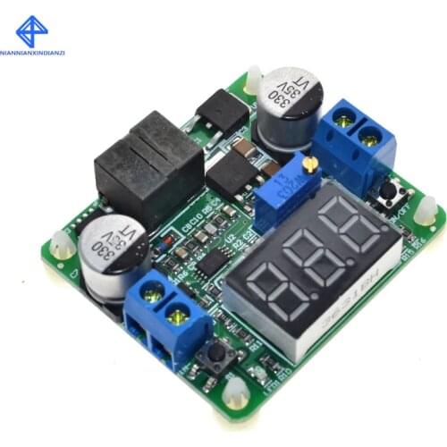 25W Boost Buck Converter DC 5-25V to 0.5-25V 5v 12v Adjustable Step Up Down Power Supply Module Voltage Regulator led Voltmeter