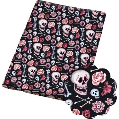 50*140CM Easter Day Polyester cotton Fabric Patchwor Printed for Tissue Kids Home Textile for Sewing Doll Dress Curtain