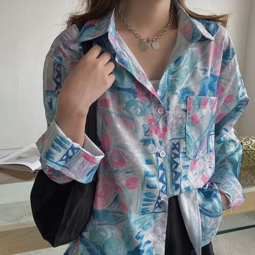 Ay3232 2020 spring summer autumn new women fashion casual ladies work Blouse woman overshirt female OL women blouses