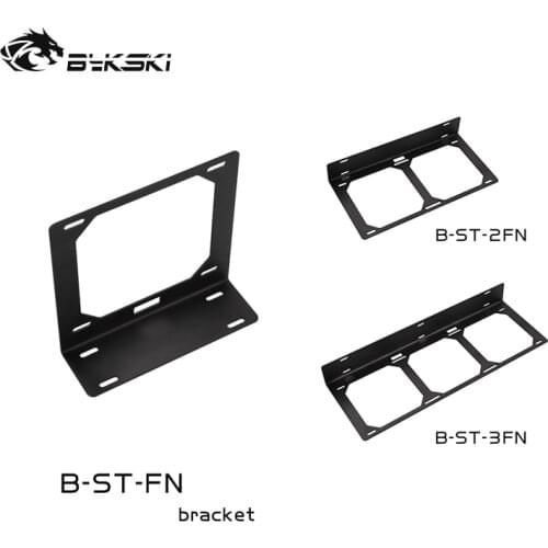 Bykski PC cooling Fan/Radiator Brackets holder support For 12cm Fans 120/240/360 Radiator B-ST-FN