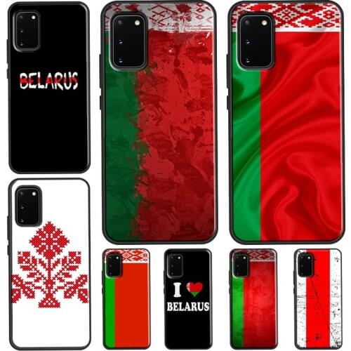 Belarus Flag For Samsung Note 20 Ultra Note 10 Plus Case For Galaxy S21 S8 S9 S10 Plus S20 FE Coque