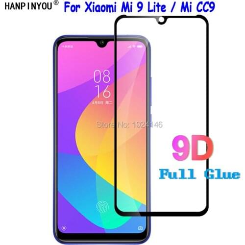 For Xiaomi Mi 9 Mi9 Lite / CC9 6.39" 5D 6D 9D Full Cover Tempered Glass Screen Protector Explosion-proof Protective Film Guard