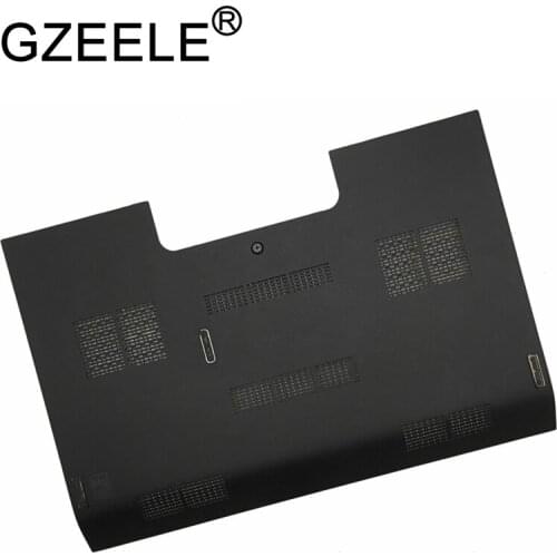 GZEELE new For Dell Latitude E6220 12.5" Bottom Base Case Access Panel Door Cover 04JKW9 4JKW9 BLACK HDD RAM