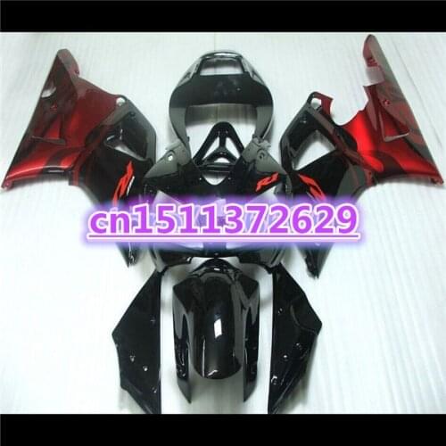 ABS Fairing Set for red black YZFR1 98-99 YZF1000 1998 1999 R1 YZF R1 98 99 YZF1000 98 99 Plastic Kit-Dor D