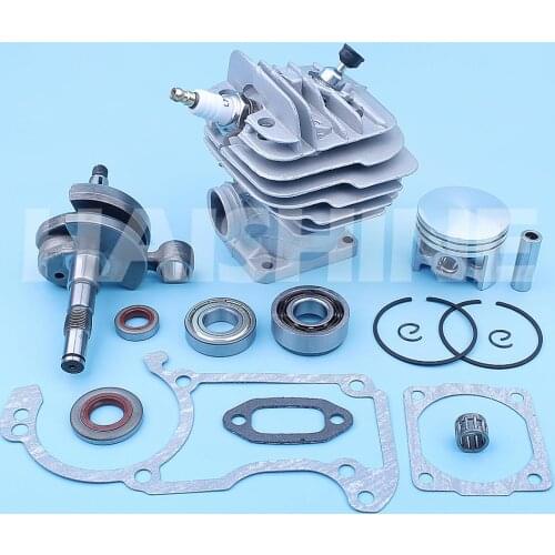 44.7mm Big Bore Cylinder Piston Top End Gaskets Kit For Stihl MS260 026 PRO 024 MS240 024AV 024S Chainsaw Crankshaft Bearings