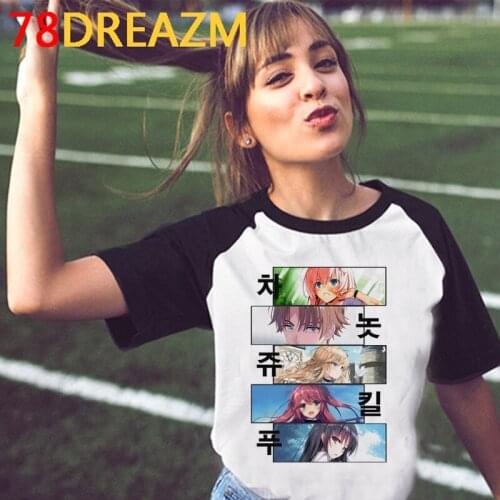 Assassination Classroom t-shirt summer top female couple harajuku kawaii streetwear summer top kawaii