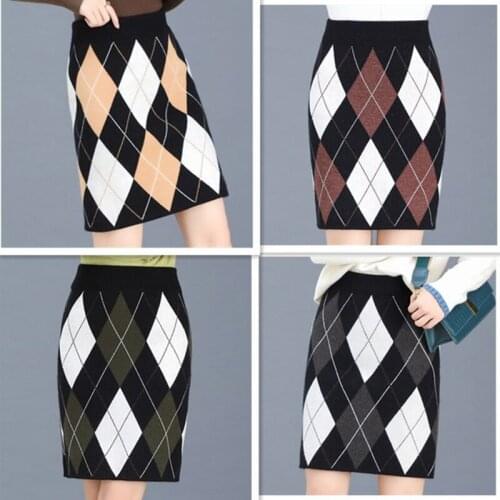 Magiray Knitted Pencil Skirts