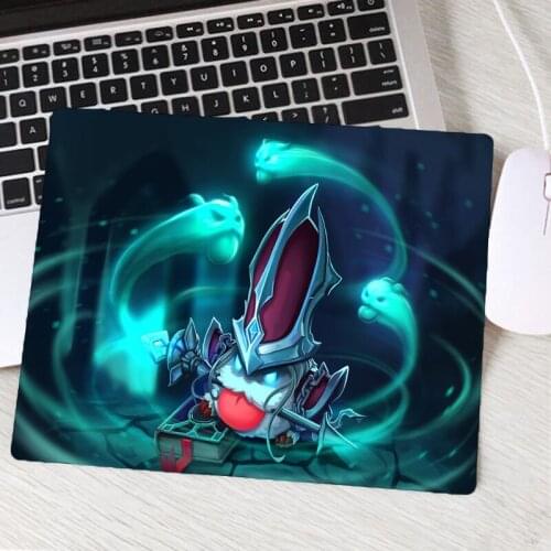 Mairuige Poro Pictures League of Legends Gaming Accessories Small Mouse Pad Laptop Computer Desk Mat Home Office Kawaii Mousepad