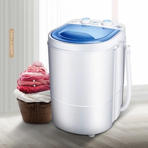 Small portable washing machine, mini washing machine, leaching and washing machine, 2.2kg single bucket washing machine