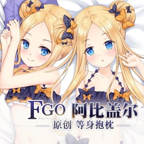 NEW Japanese Anime Fate/Grand Order FGO Abigail Williams Dakimakura 2WAY Hugging Body Pillow Case Cosplay Pillow Cushion Cover