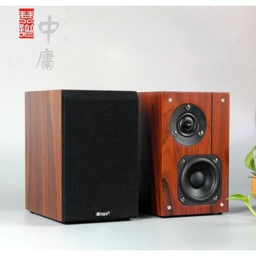 Qinpu Speakers VF3.5 loudspeakers tabletop hi-fi wood A Pair