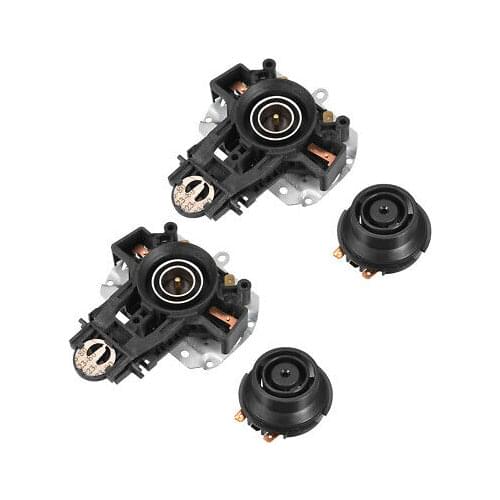 Kettle Thermostat, Temperature Control with Terminals Tip Top Base Socket 2pcs