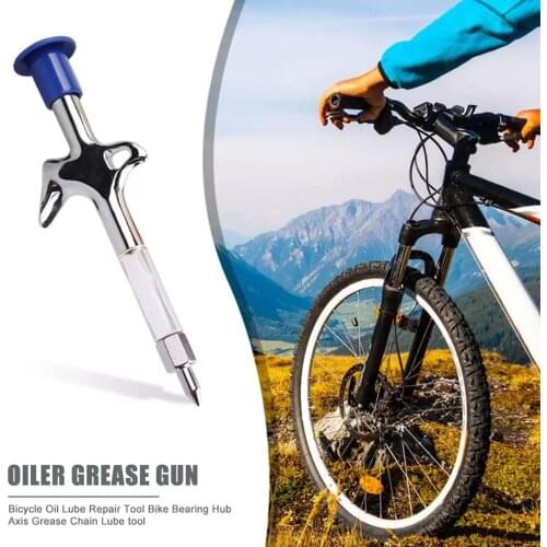 Bike Grease Injector Tool Greasing Service Tool 0.9mm Super Fine Grease Nozzle For Greasing Hubs
