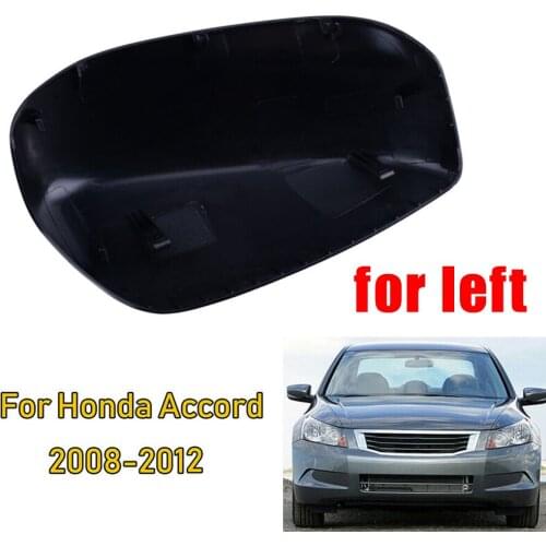 1 pcs Rearview mirror cover ABS Accessories Black Exterior Mirrors Parts Plastic Sturdy