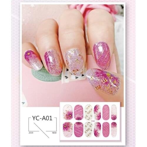 1 PC Nail Sticker Decal Sliders for Nail Art Decoration Tattoo Manicure Wraps Tools Tip Chinas ancient